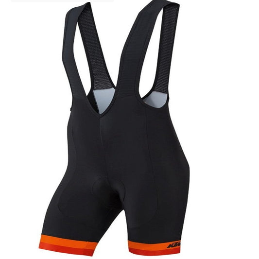 Pantalón corto ciclismos KTM  Factory Line negro/naranja